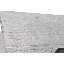 TV-Möbel DKD Home Decor 8424001858347 Metall Weiß Mango-Holz 160 x 40 x 65 cm