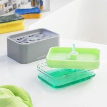 2-in-1 Soap Dispenser for the Kitchen Sink Pushoap InnovaGoods