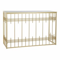 Konsole DKD Home Decor Kristall Schwarz Gold Metall 120 x 40 x 81 cm