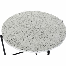 Dining Table DKD Home Decor Stone Iron 80 x 80 x 45 cm