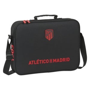 Cartable d'école Atlético Madrid Noir (38 x 28 x 6 cm)