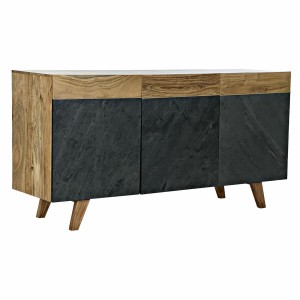 Sideboard DKD Home Decor 8424001826971 145 x 42 x 74 cm Black Brown Acacia