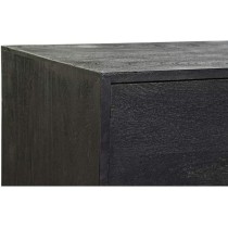 Anrichte DKD Home Decor 8424001827114 Schwarz Gold Mango-Holz (145 x 43 x 77 cm) (145 x 41 x 77 cm)