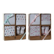 Coffret Bébé DKD Home Decor 8424001779185 0-6 Mois 24 x 28 x 7 cm