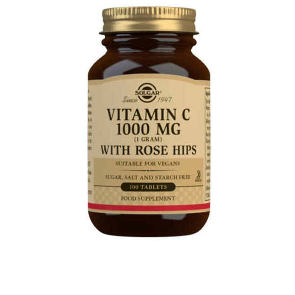 Vitamine C à base de cynorhodon Solgar Rose Hips C (100 uds)