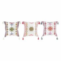 Kissen DKD Home Decor 8424001817528 Bunt Araber 40 x 10 x 40 cm Randbereich (3 Stücke)