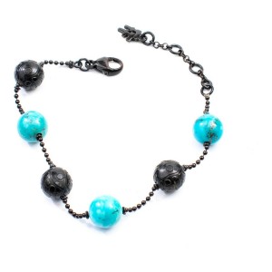 Ladies' Bracelet Folli Follie 4B14B007T 10 cm