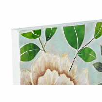 Canvas DKD Home Decor Multicolour Flowers 80 x 4 x 120 cm (1 Unit)