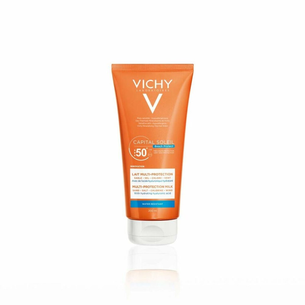 Sonnenschutz Capital Soleil Lait Multi-Protection Vichy Spf 50+ (200 ml)