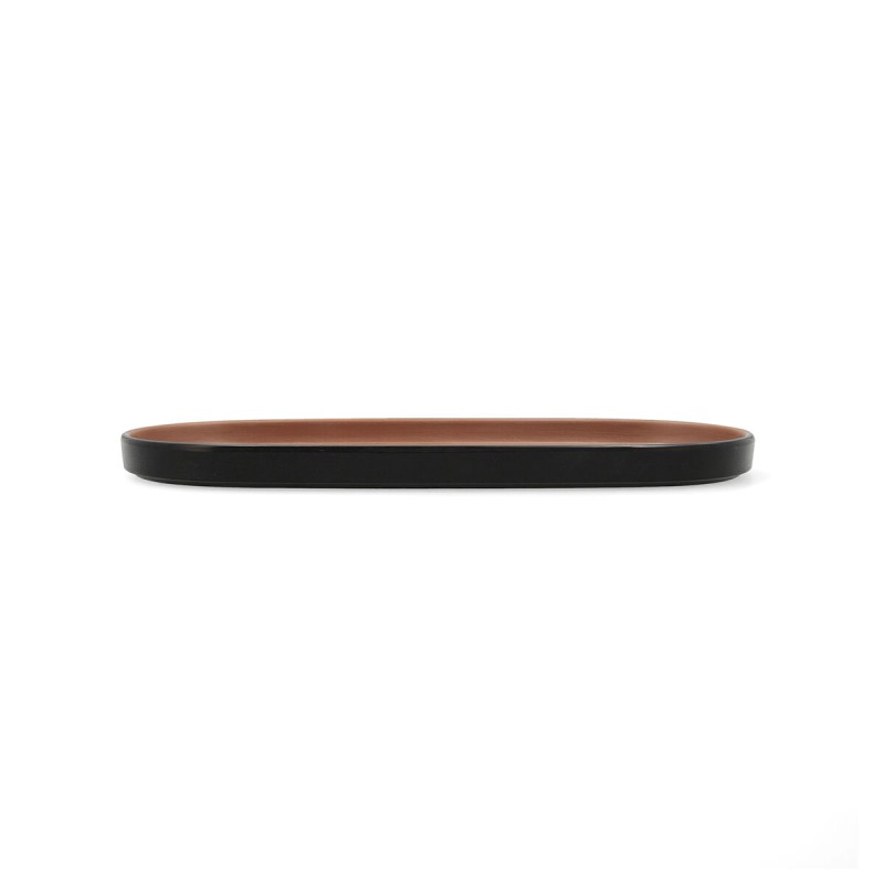 Plateau apéritif Bidasoa Gio Marron Plastique 28 x 12 cm (12 Unités)