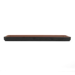 Plateau apéritif Bidasoa Gio Marron Plastique 31,5 x 14,5 cm (9 Unités)