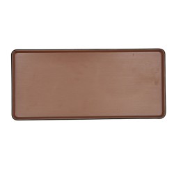 Snack tray Bidasoa Gio Brown Plastic 31,5 x 14,5 cm (9Units)