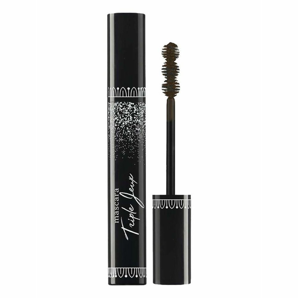 Mascara pour cils Triple Jeux LeClerc Marron (47 ml)