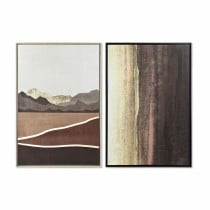 Painting DKD Home Decor 84 x 4,5 x 124 cm 83 x 4,5 x 124 cm Abstract (2 Units)