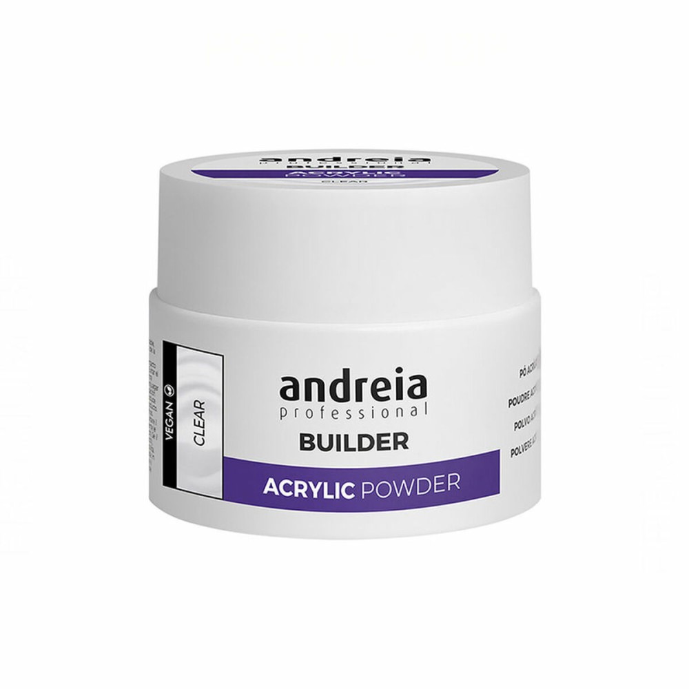 Vernis à ongles en gel  Professional Builder Acrylic Powder Andreia Professional Builder Clear (35 g)