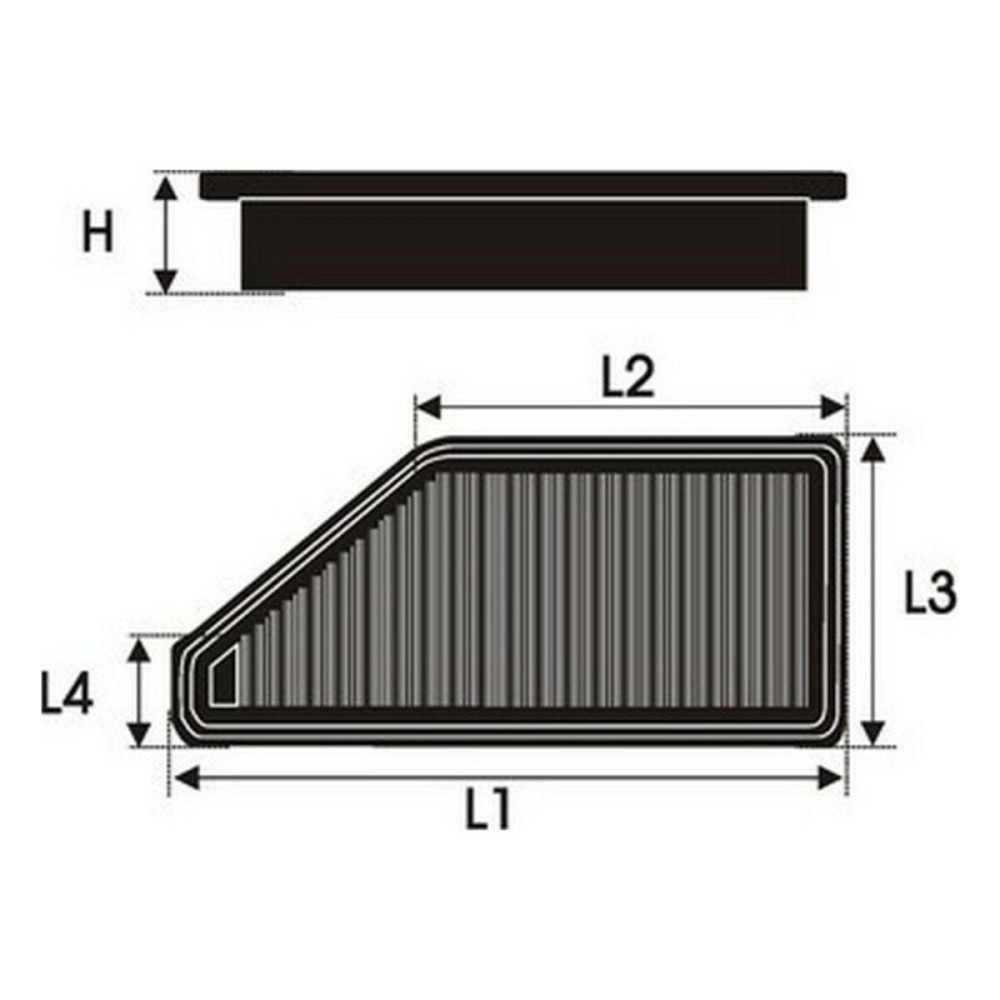 Air filter Green Filters P960137