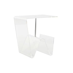 Table Porte-revues DKD Home Decor Métal Transparent Acrylique (40 x 30 x 44 cm)