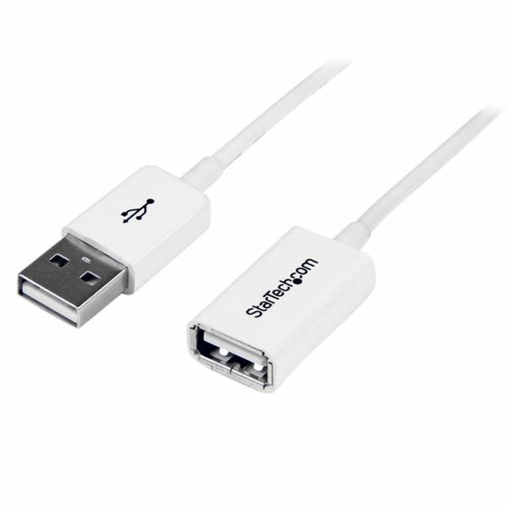 USB-Kabel Startech USBEXTPAA1MW         Weiß