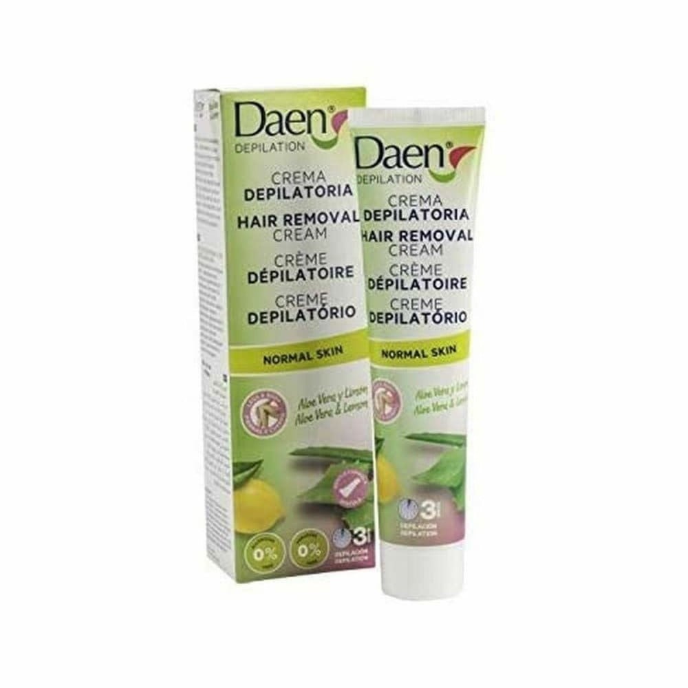 Crème Épilatoire Corporelle Aloe Vera Daen (125 ml)