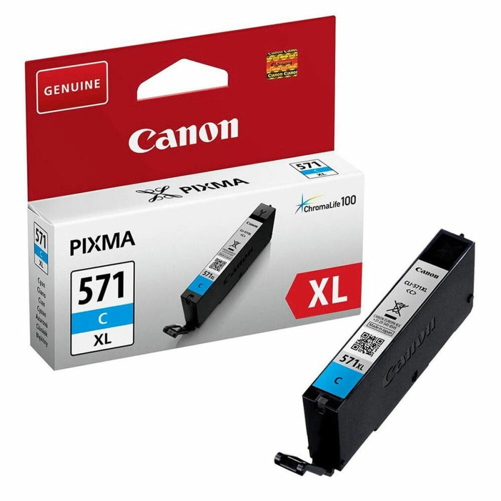 Cartouche d'encre originale Canon CLI-571XL Cyan