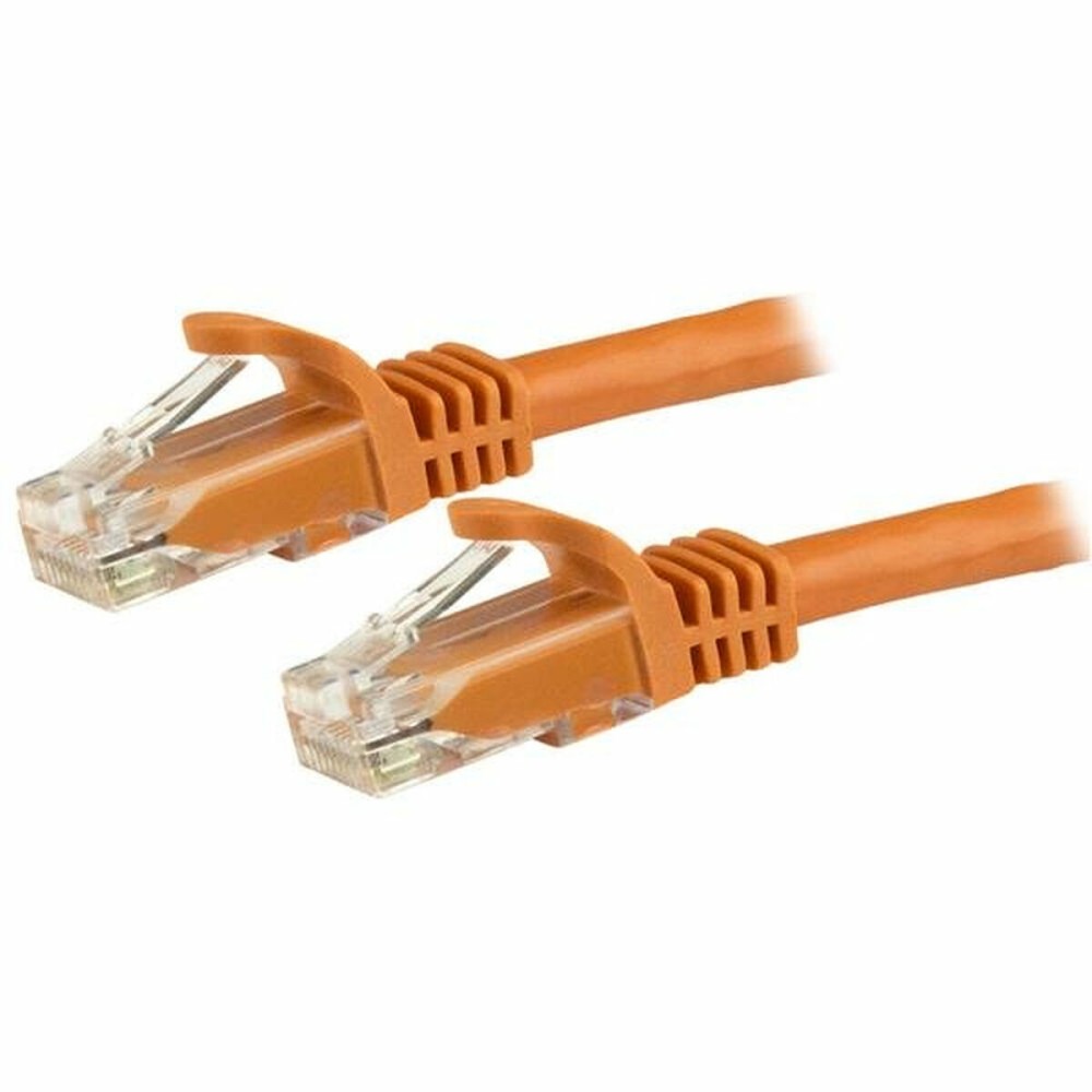 UTP starres Netzwerkkabel der Kategorie 6 Startech N6PATC1MOR 1 m Orange