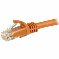 Câble Réseau Rigide UTP 6ème Catégorie Startech N6PATC1MOR 1 m Orange