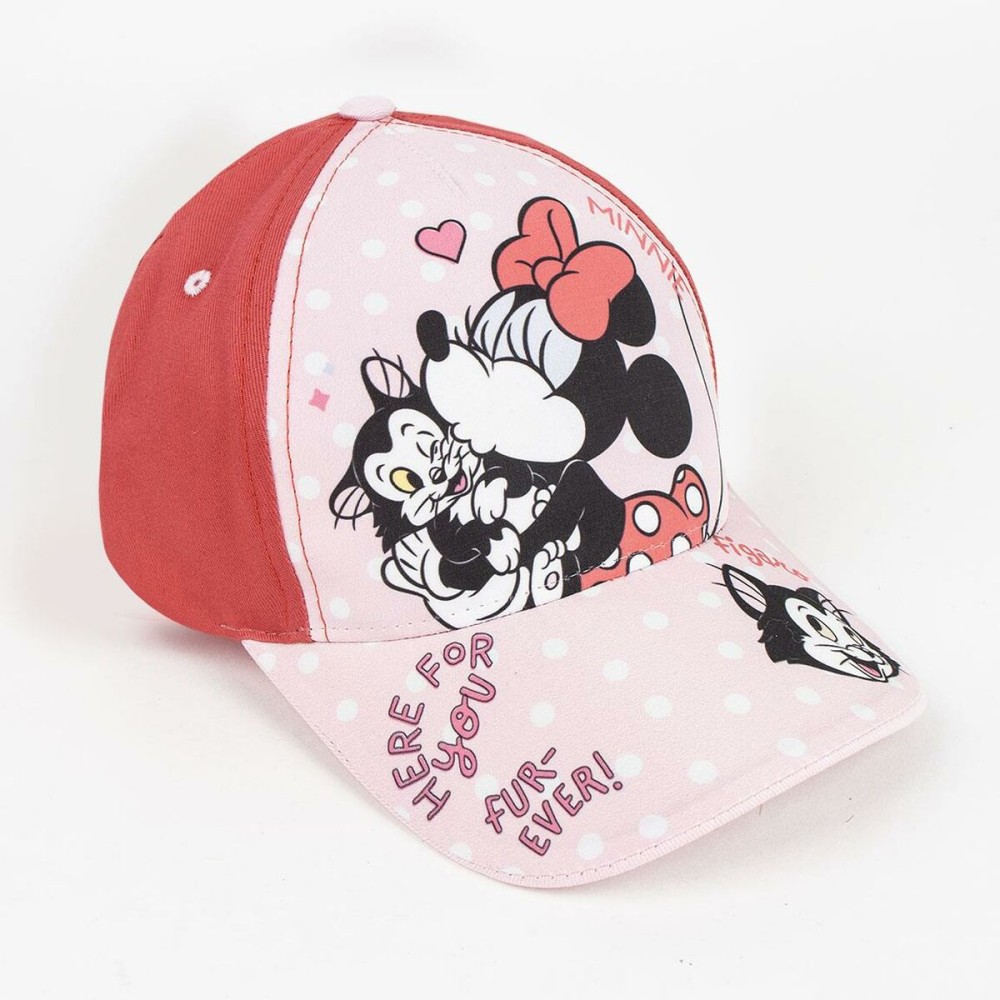 Child Cap Minnie Mouse Red (53 cm)