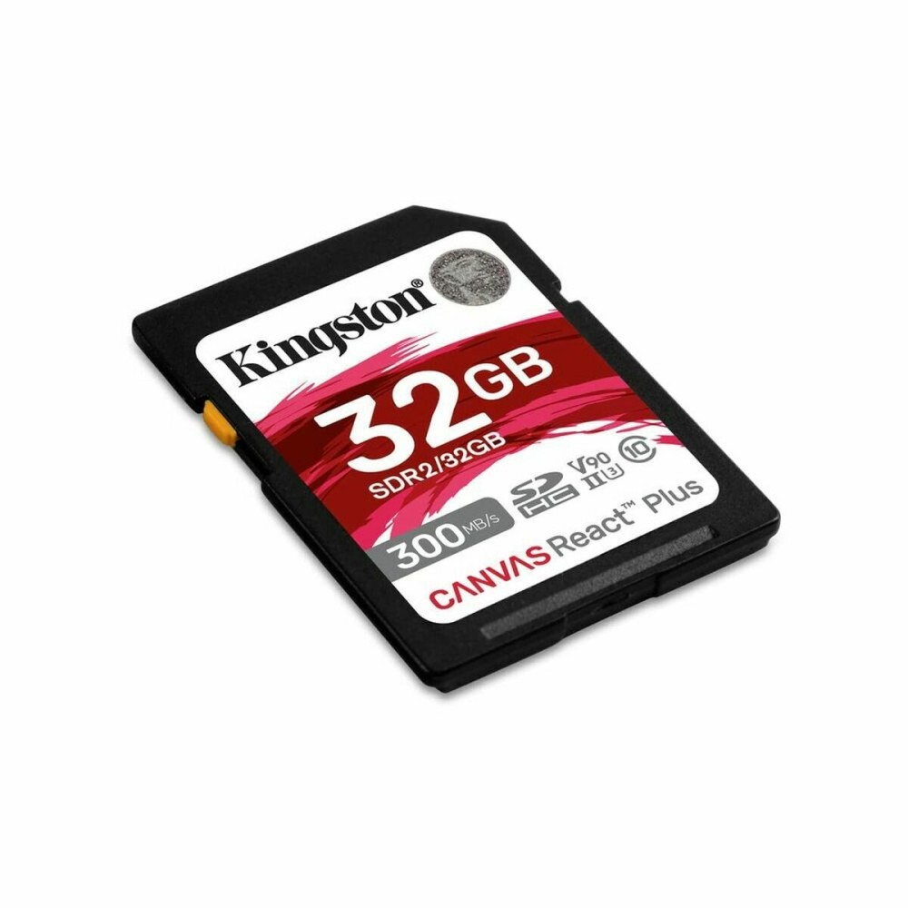 Micro SD Memory Card with Adaptor Kingston SDR2/32GB 32 GB 8K Ultra HD SDXC UHS-II