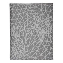 Nappe Kinvara BABEL GRIS 48 Blanc Gris Jacquard