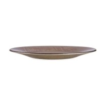 Assiette plate Vivalto 3239121P-5 Doré verre 21 x 2 x 21 cm