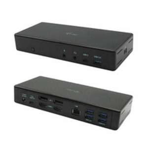 USB Hub i-Tec C31QUATTRODOCKPD Black