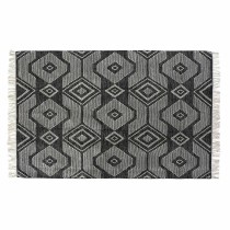 Tapis DKD Home Decor Blanc Noir Coton (160 x 230 x 1 cm)