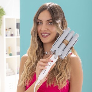 Triple Ceramic Styling Curling Iron Triler InnovaGoods