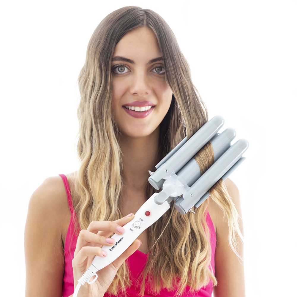 Triple Ceramic Styling Curling Iron Triler InnovaGoods