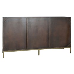 Buffet DKD Home Decor Noir Doré Brun foncé 160 x 40 x 90 cm