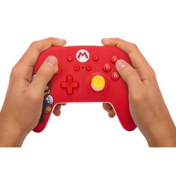 Drahtloser Gaming Controller Powera MARIO Rot Nintendo Switch