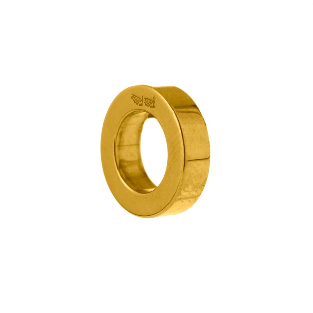 Damenperlen Folli Follie 1P9S048Y Gold 1,5 cm