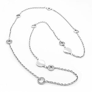 Ladies' Necklace Folli Follie 3N8F211C 60 cm