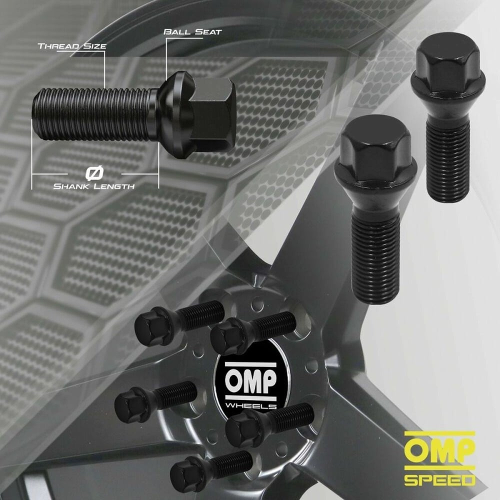 Screw kit OMP OMPS09551201 M12 x 1,50 4 uds