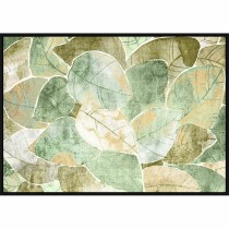 Painting DKD Home Decor 123 x 4,5 x 83 cm Traditional Leaf of a plant (2 Units)