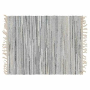 Tapis DKD Home Decor Coton Cuir Indien (200 x 290 x 1 cm)