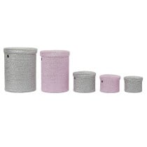 Korb-Set DKD Home Decor PP (42 x 42 x 50 cm) (5 pcs)