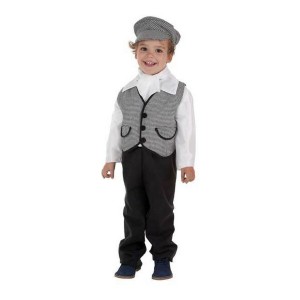 Costume for Children Chulapo 2-3 Years Black (4 Pieces)