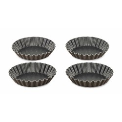 Moule à tartelettes Tefal J1608102 Marron Ø 11 cm 4 Unités