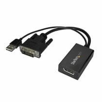 Adapter DisplayPort auf DVI Startech DVI2DP2              Schwarz