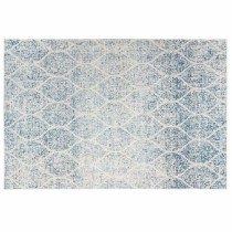 Tapis DKD Home Decor Bleu Coton Chenille (120 x 180 x 1 cm)