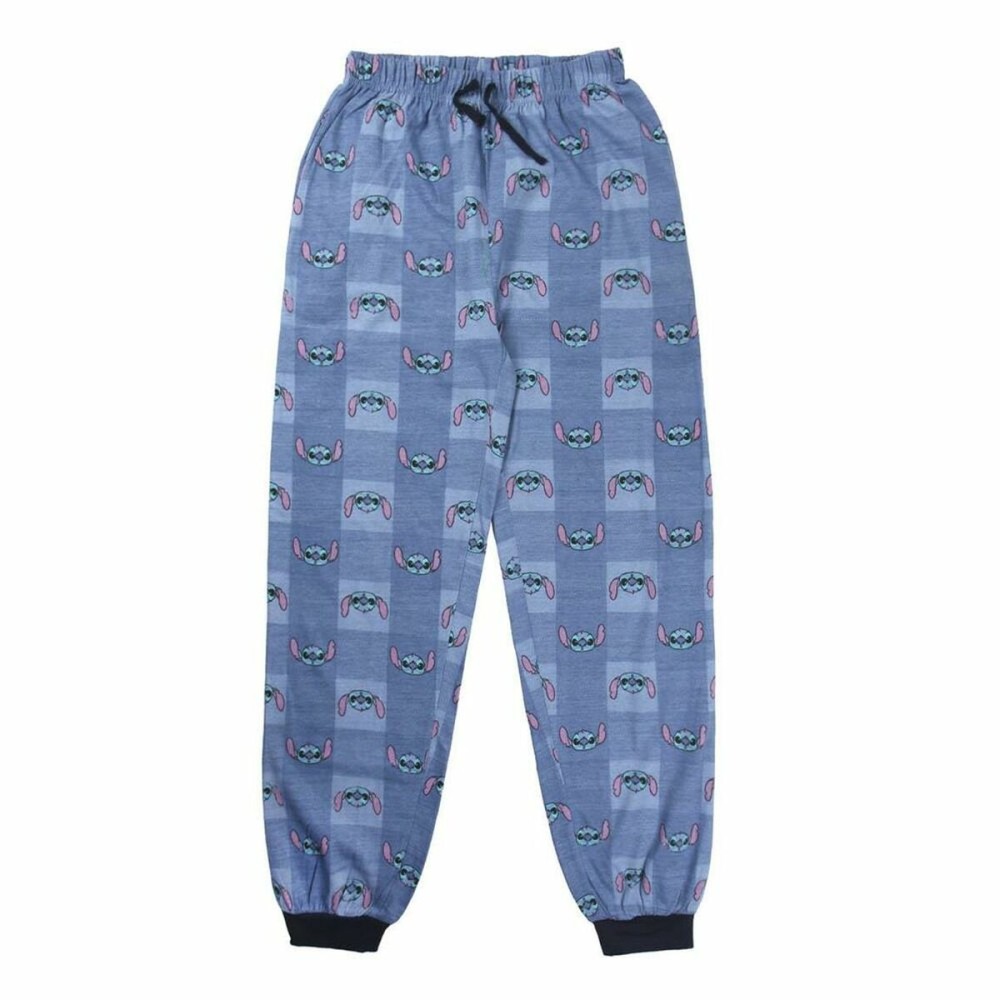 Pyjama Stitch Homme Bleu (Adultes)