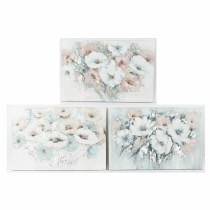 Bild DKD Home Decor 120 x 3,5 x 80 cm Blomster Shabby Chic (3 Stücke)