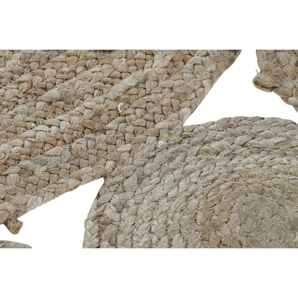 Teppich DKD Home Decor Tropical Jute (200 x 200 x 200 cm)