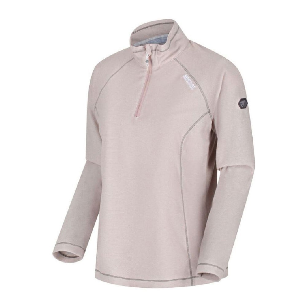 Fleece Lining Regatta Montes Lightweight Half-Zip Light Pink